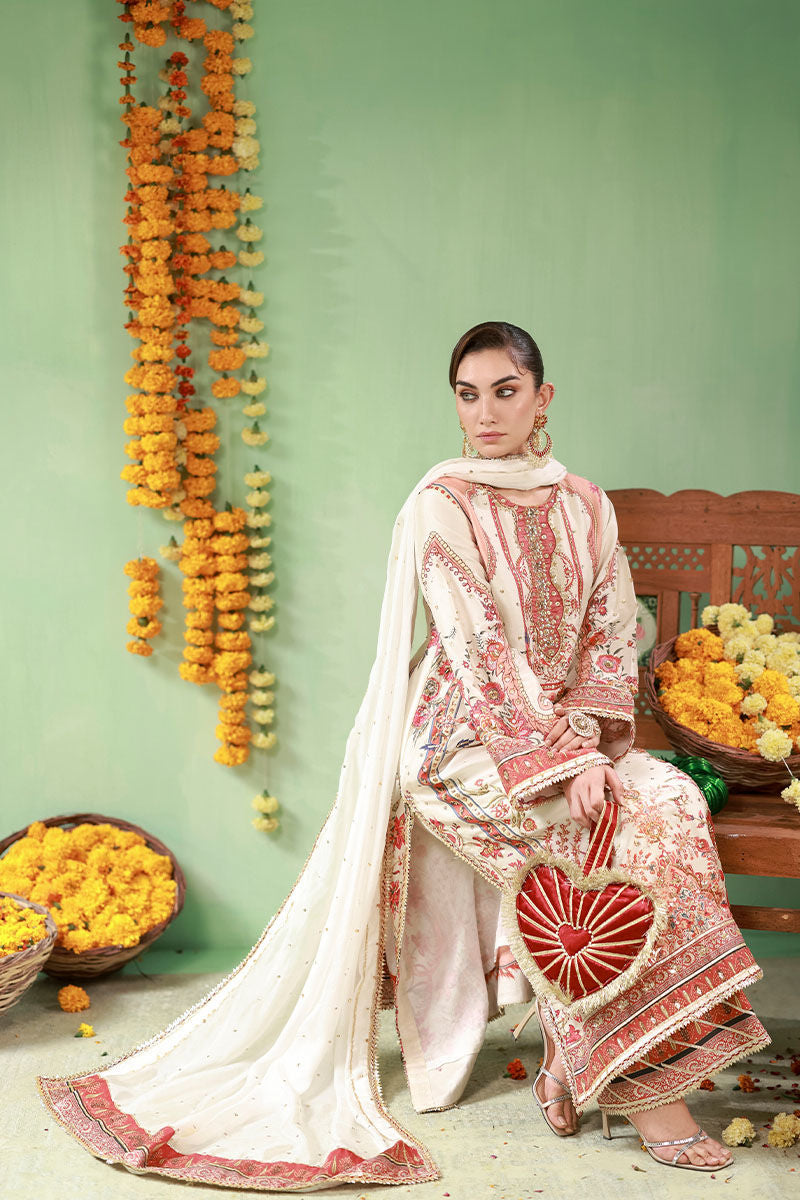 Ansab Jahangir | The Rani Edit | Sidra - Bridal Dress - available at Maria Faisal in UK and USA.