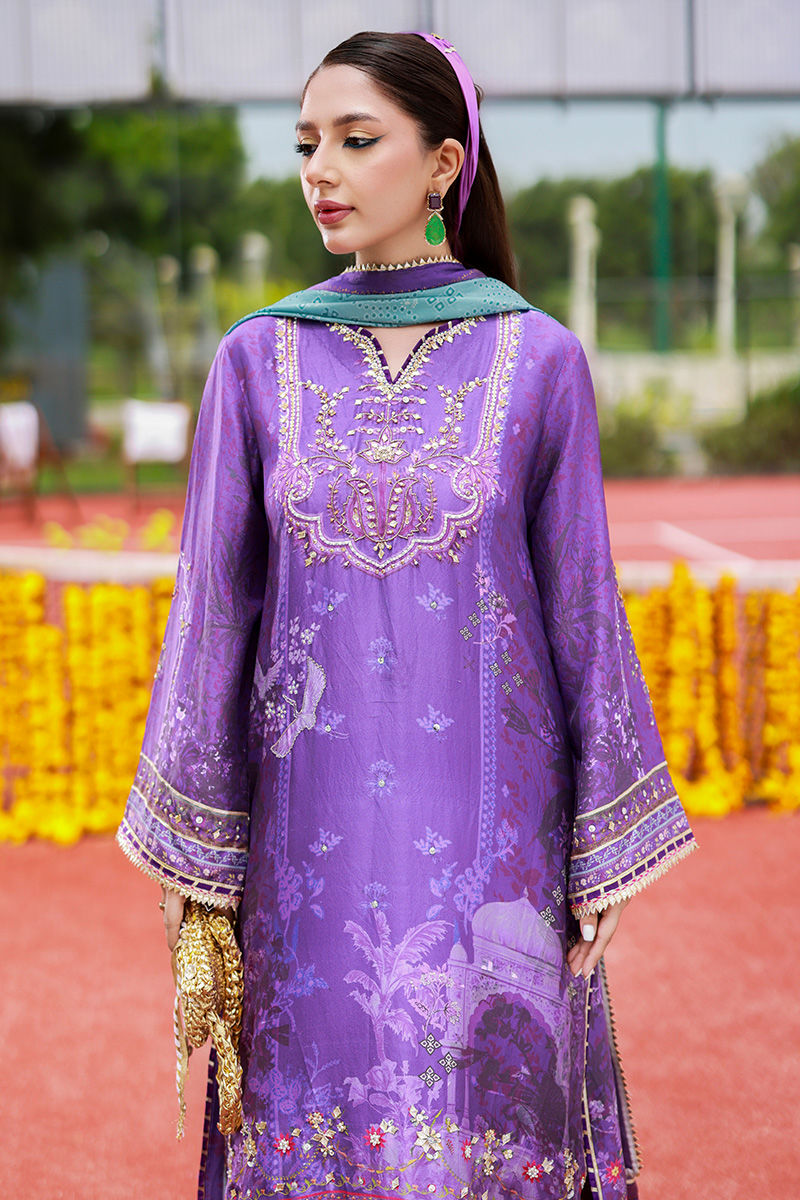 Ansab Jahangir | Digital Silk | Nehir - Ladies Clothes - Maria Faisal