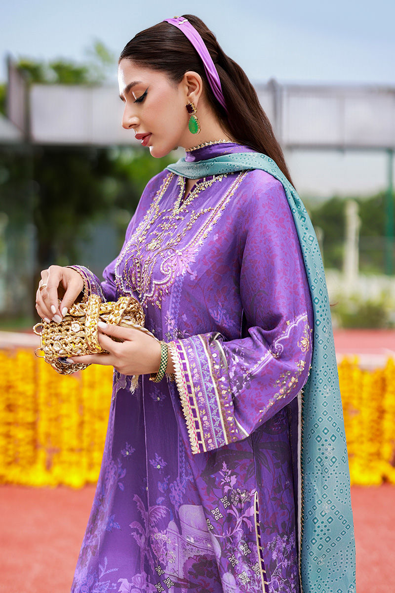 Ansab Jahangir | Digital Silk | Nehir - Ladies Clothes - Maria Faisal