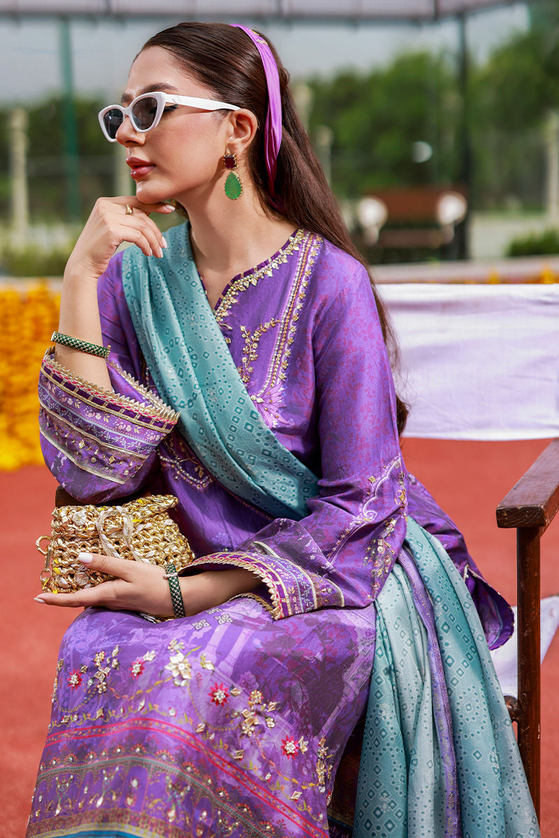 Ansab Jahangir | Marigold and Gota | Nehir - Ladies Clothes - Maria Faisal