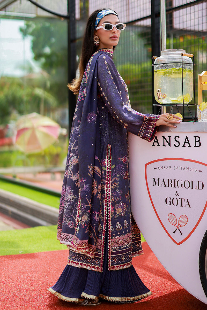 Ansab Jahangir | Marigold and Gota | Eshal - Ladies Clothes - Maria Faisal