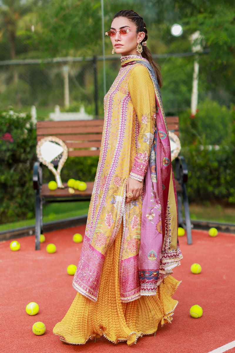 Ansab Jahangir | Digital Silk | Aveline - Ladies Clothes - Maria Faisal