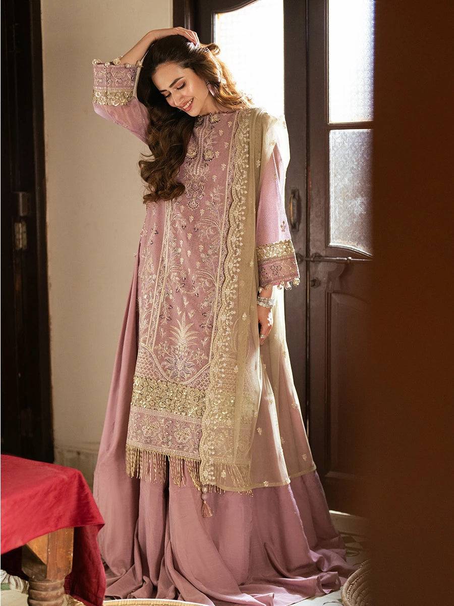Salitex | Shehnai Festive | JI047 by Maria Faisal - Registered Vendor of : Salitex - type : Ladies Clothes - 100% original wedding dresses
