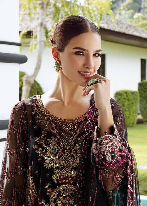 Meeral | Wedding Formals | Mahjabeen_Black by Maria Faisal - Registered Vendor of : Meeral - type : Ladies Clothes - 100% original wedding dresses