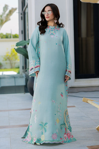 Ansab Jahangir | Summer Kaftans | Taffy - Luxury Dress - available at Maria Faisal in UK and USA.