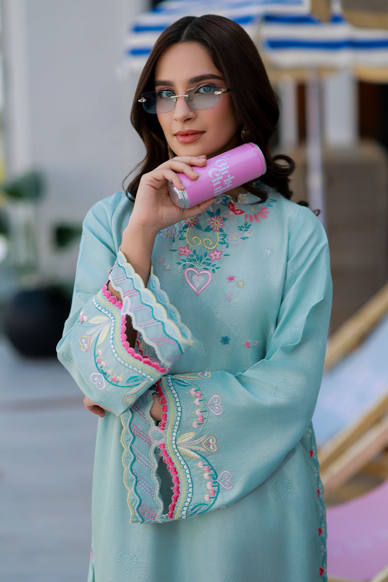 Ansab Jahangir | Summer Kaftans | Taffy - Luxury Dress - available at Maria Faisal in UK and USA.