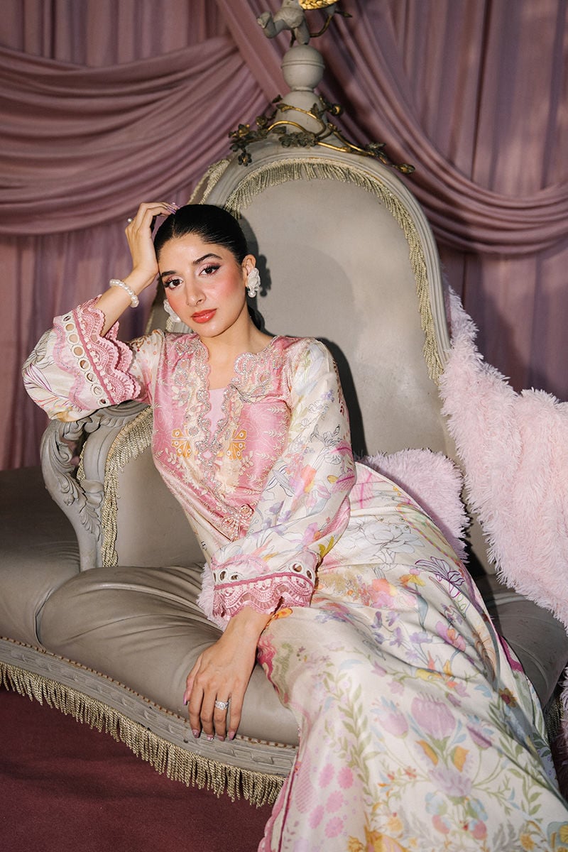 Ansab Jahangir | Summer Kaftans | Elowen Kaftan - Luxury Dress - available at Maria Faisal in UK and USA.