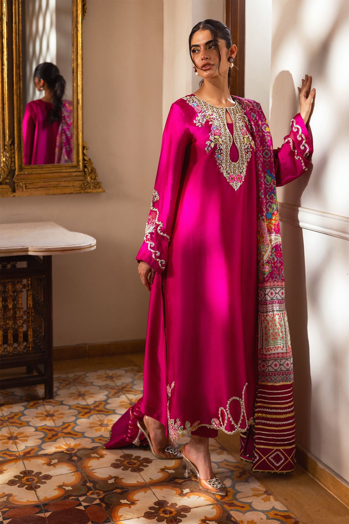 Annus Abrar | Leah Luxury Pret | Mahveen - Formal Dress - available at Maria Faisal in UK and USA.
