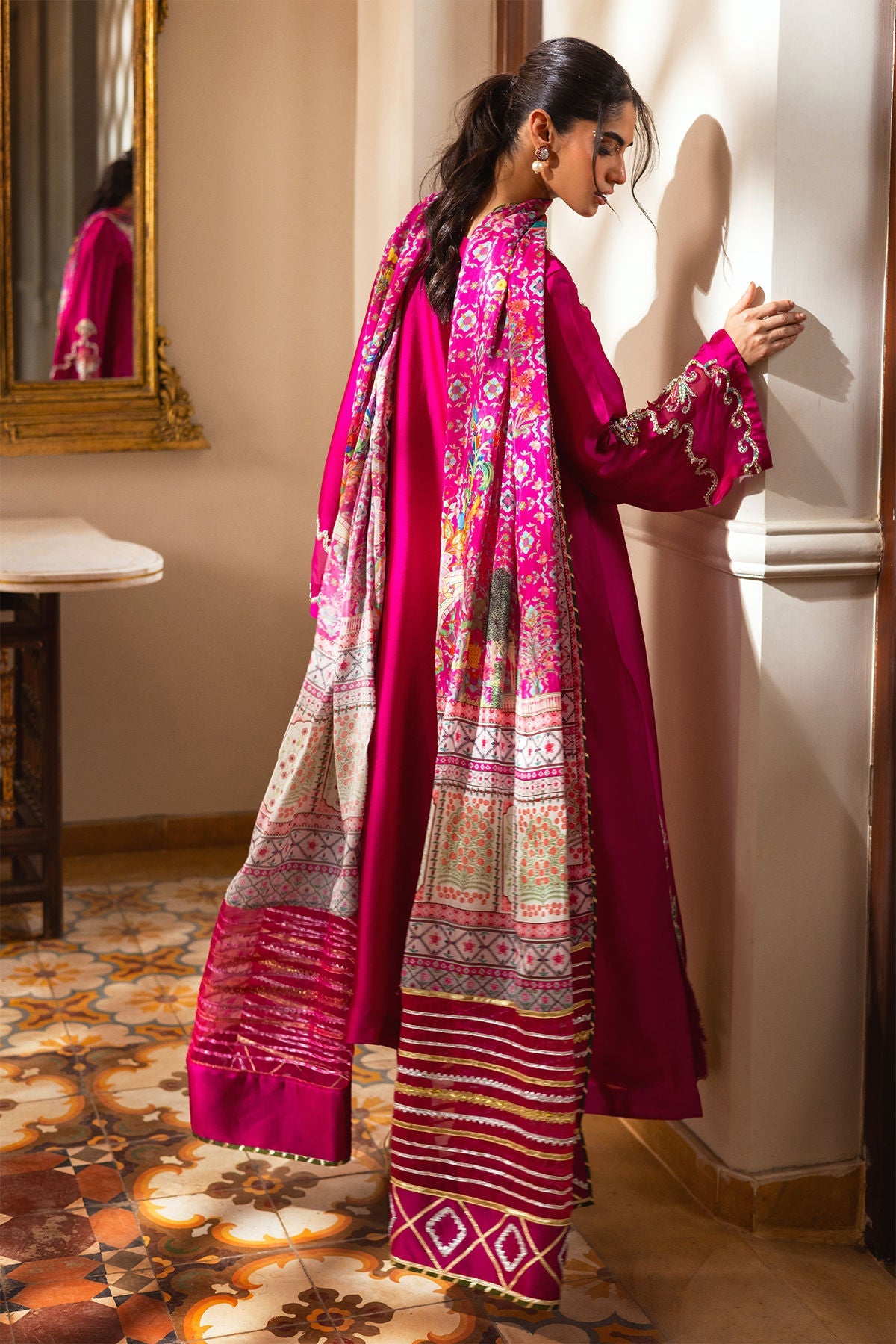 Annus Abrar | Leah Luxury Pret | Mahveen - Formal Dress - available at Maria Faisal in UK and USA.