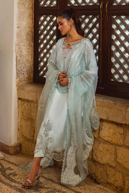 Annus Abrar | Leah Luxury Pret | Zaviya - Formal Dress - available at Maria Faisal in UK and USA.