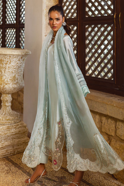 Annus Abrar | Leah Luxury Pret | Zaviya - Formal Dress - available at Maria Faisal in UK and USA.