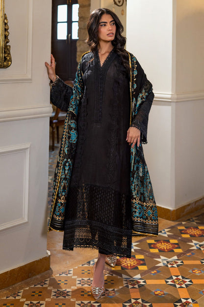 Annus Abrar | Elemental Basics | Zura - Luxury Dress - available at Maria Faisal in UK and USA.