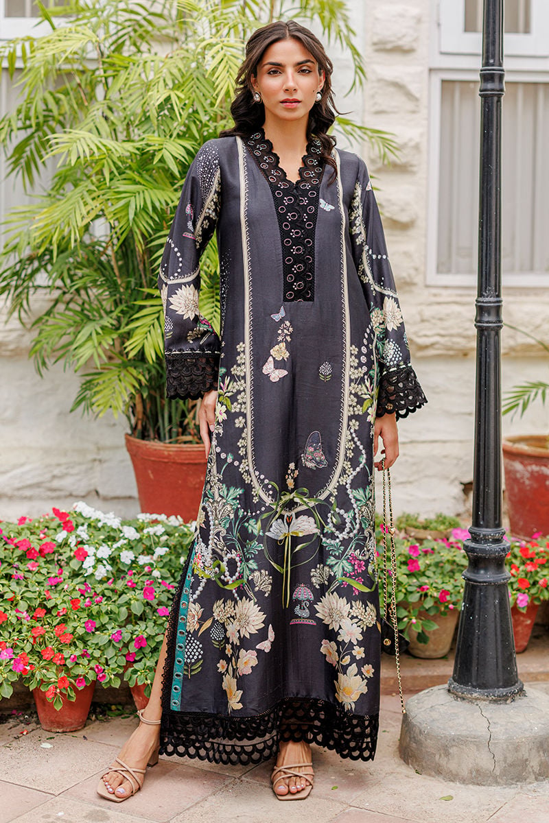 Ansab Jahangir | Summer Kaftans | Tisara Kaftan - Luxury Dress - available at Maria Faisal in UK and USA.