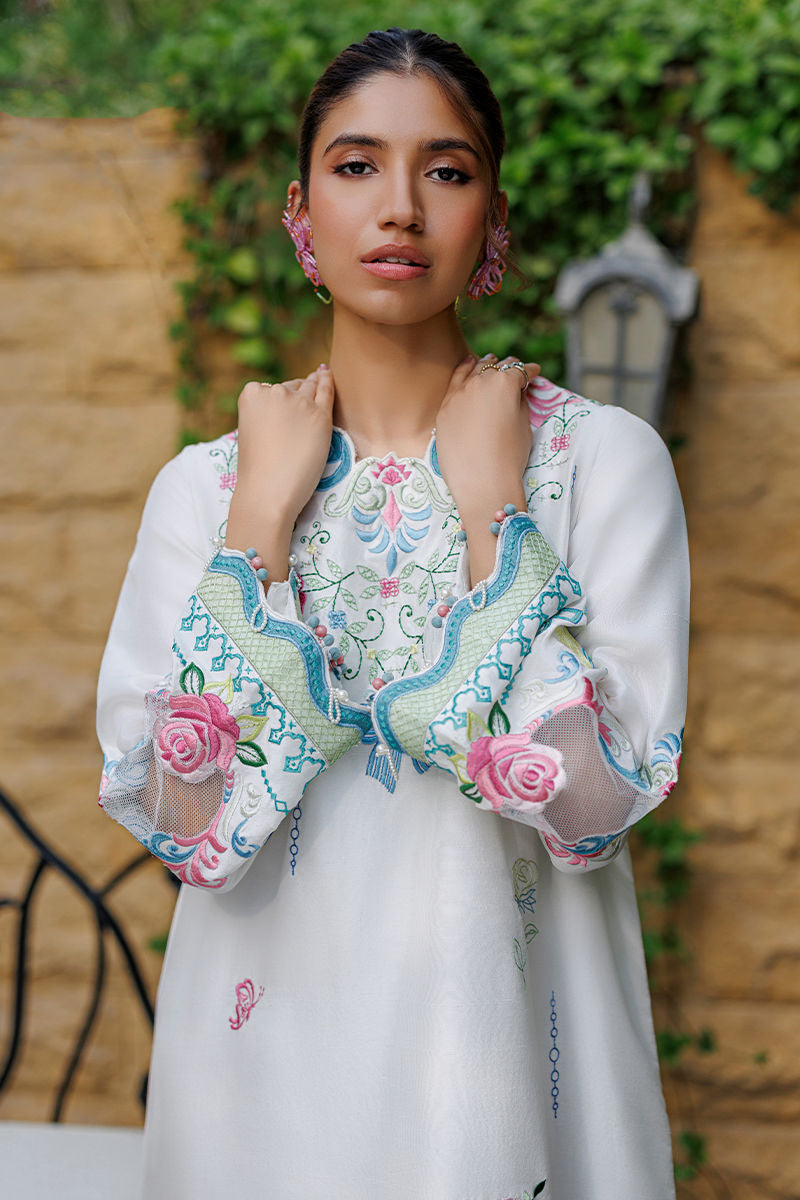 Ansab Jahangir | Summer Kaftans | Fiore - Luxury Dress - available at Maria Faisal in UK and USA.