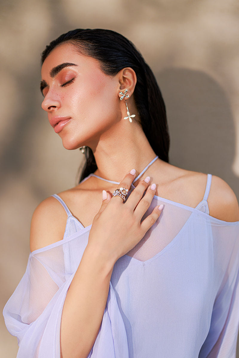 Ansab Jahangir | Resort 26 | Adria - Formal Dress - available at Maria Faisal in UK and USA.