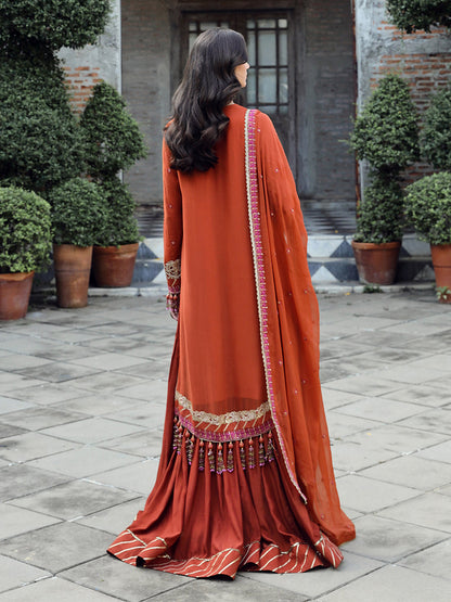 Salitex | Raaya Chiffon 24 | M08 - Wedding Dress - Maria Faisal