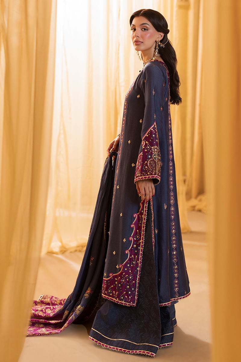 Ansab Jahangir | Artisan Prints 26 |Amora - Formal Dress - available at Maria Faisal in UK and USA.