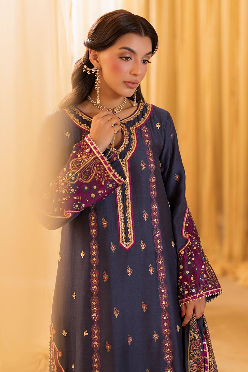 Ansab Jahangir | Artisan Prints 26 |Amora - Formal Dress - available at Maria Faisal in UK and USA.