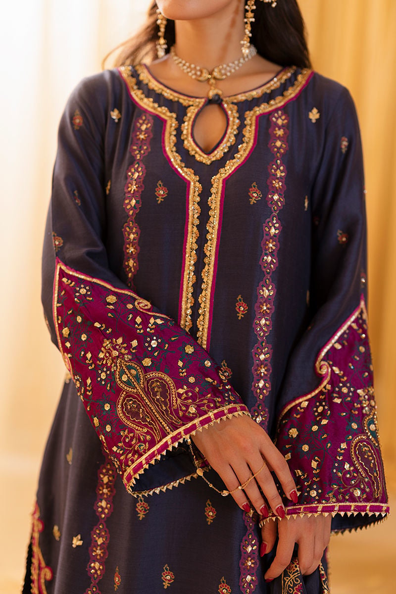 Ansab Jahangir | Artisan Prints 26 |Amora - Formal Dress - available at Maria Faisal in UK and USA.