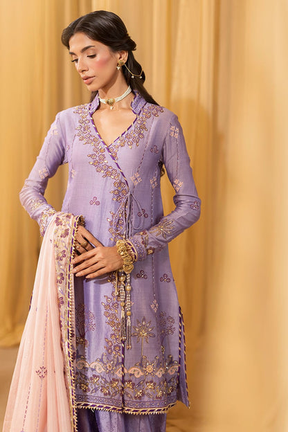 Ansab Jahangir | Artisan Prints 26 | Soleia - Formal Dress - available at Maria Faisal in UK and USA.