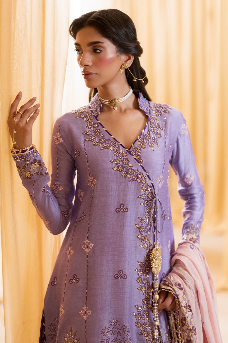 Ansab Jahangir | Artisan Prints 26 | Soleia - Formal Dress - available at Maria Faisal in UK and USA.