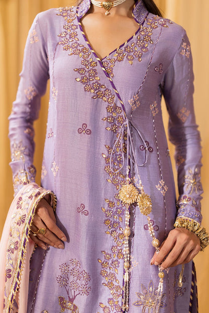 Ansab Jahangir | Artisan Prints 26 | Soleia - Formal Dress - available at Maria Faisal in UK and USA.