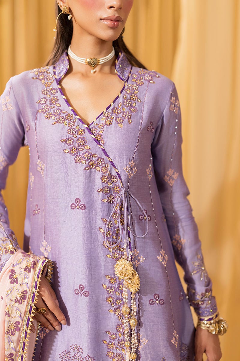 Ansab Jahangir | Artisan Prints 26 | Soleia - Formal Dress - available at Maria Faisal in UK and USA.