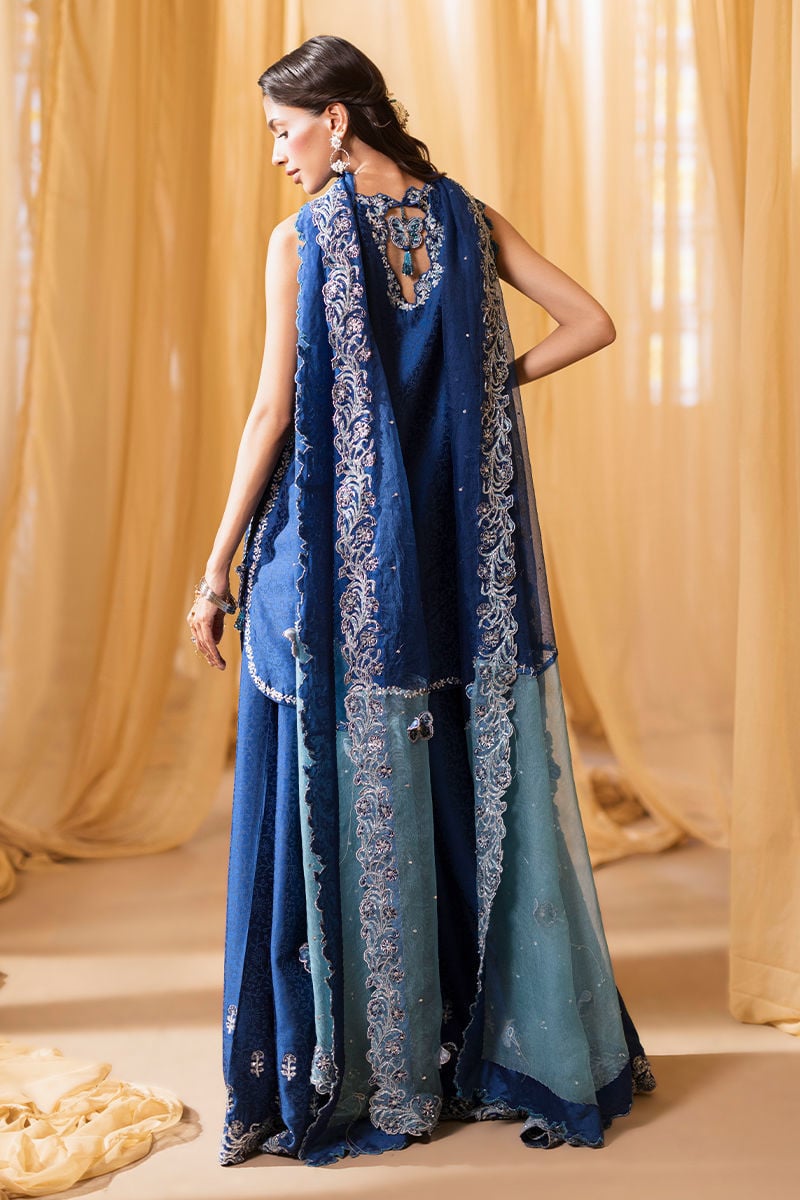 Ansab Jahangir | Artisan Prints 26 |Rhea - Formal Dress - available at Maria Faisal in UK and USA.