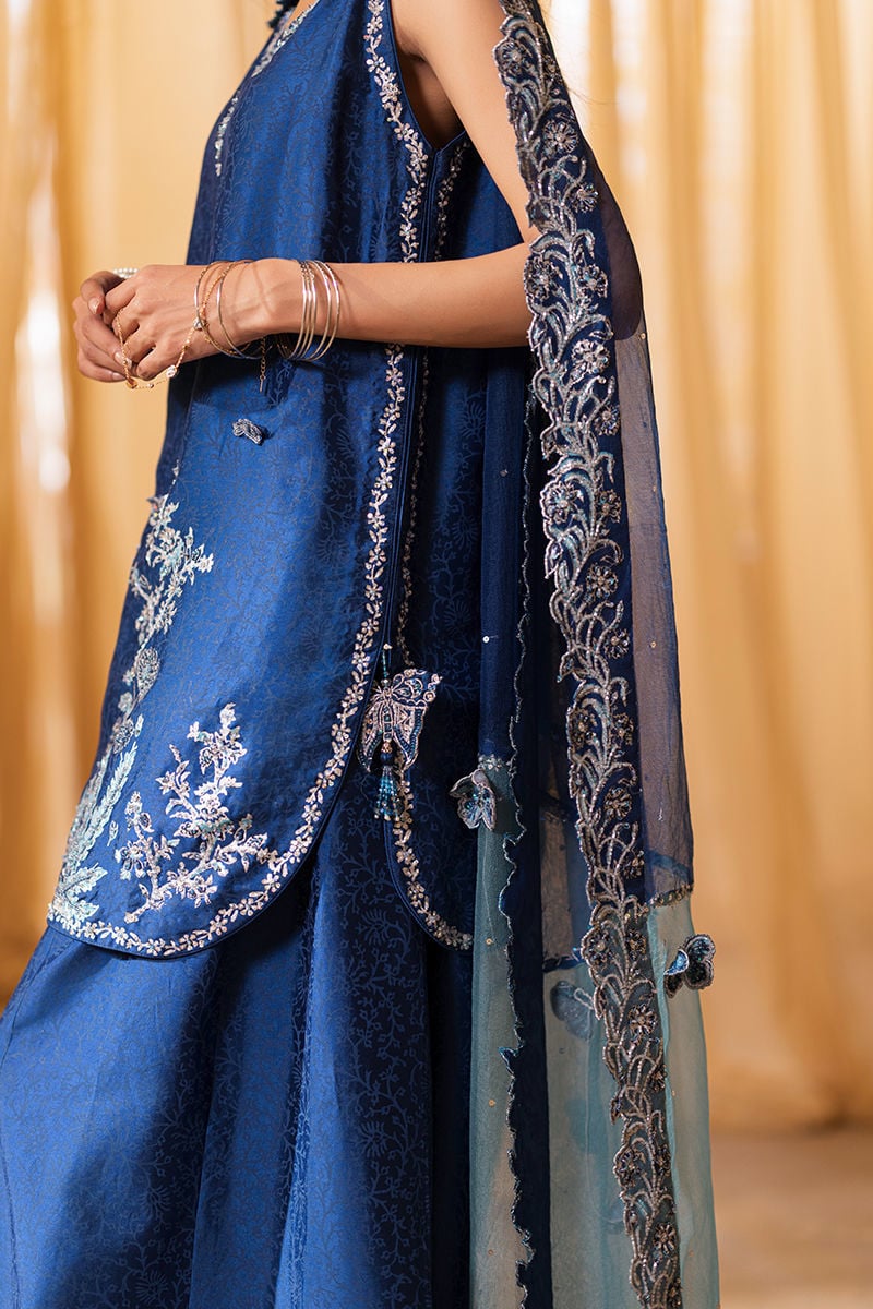 Ansab Jahangir | Artisan Prints 26 |Rhea - Formal Dress - available at Maria Faisal in UK and USA.