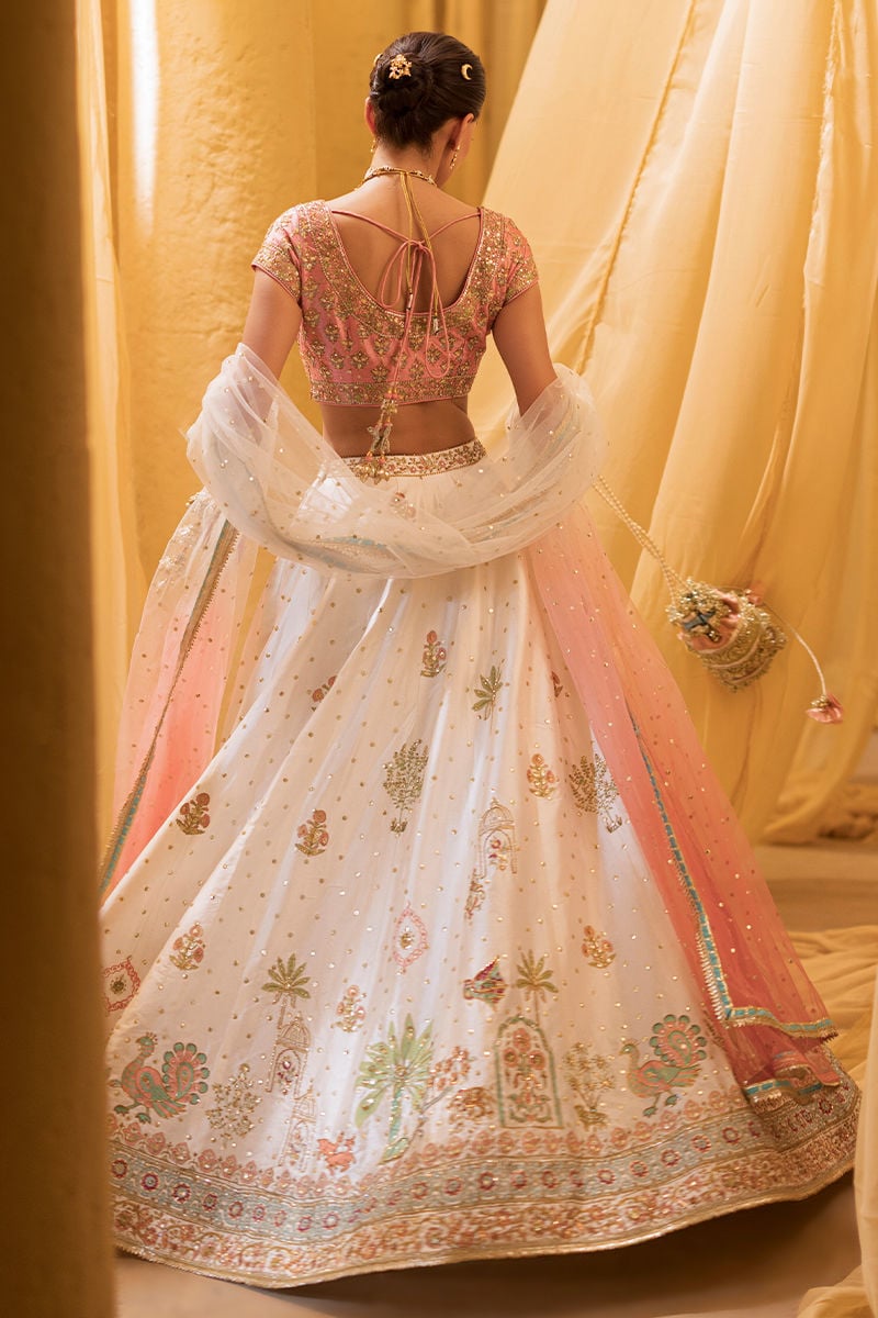 Ansab Jahangir | Artisan Prints 26 |Rosewood - Formal Dress - available at Maria Faisal in UK and USA.