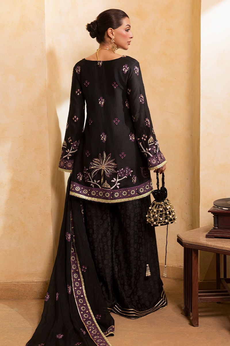 Ansab Jahangir | Artisan Prints 26 |Shadow Silk - Formal Dress - available at Maria Faisal in UK and USA.