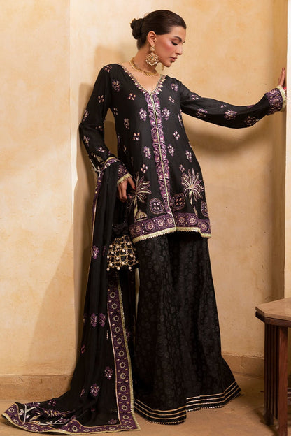Ansab Jahangir | Artisan Prints 26 |Shadow Silk - Formal Dress - available at Maria Faisal in UK and USA.