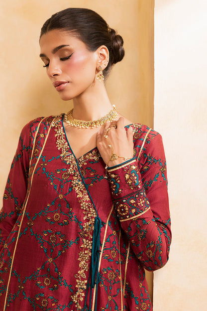 Ansab Jahangir | Artisan Prints 26 | Regalia - Formal Dress - available at Maria Faisal in UK and USA.