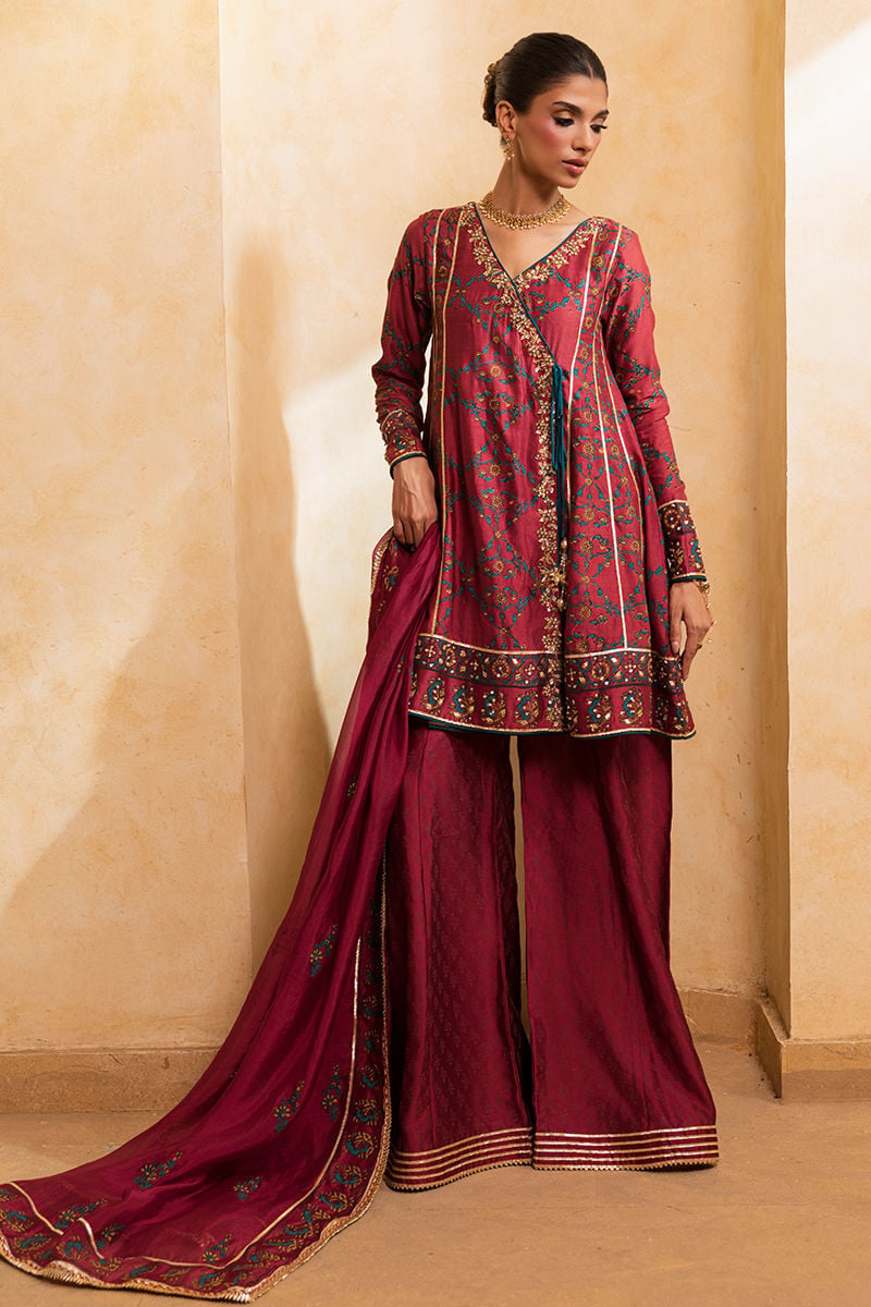 Ansab Jahangir | Artisan Prints 26 | Regalia - Formal Dress - available at Maria Faisal in UK and USA.