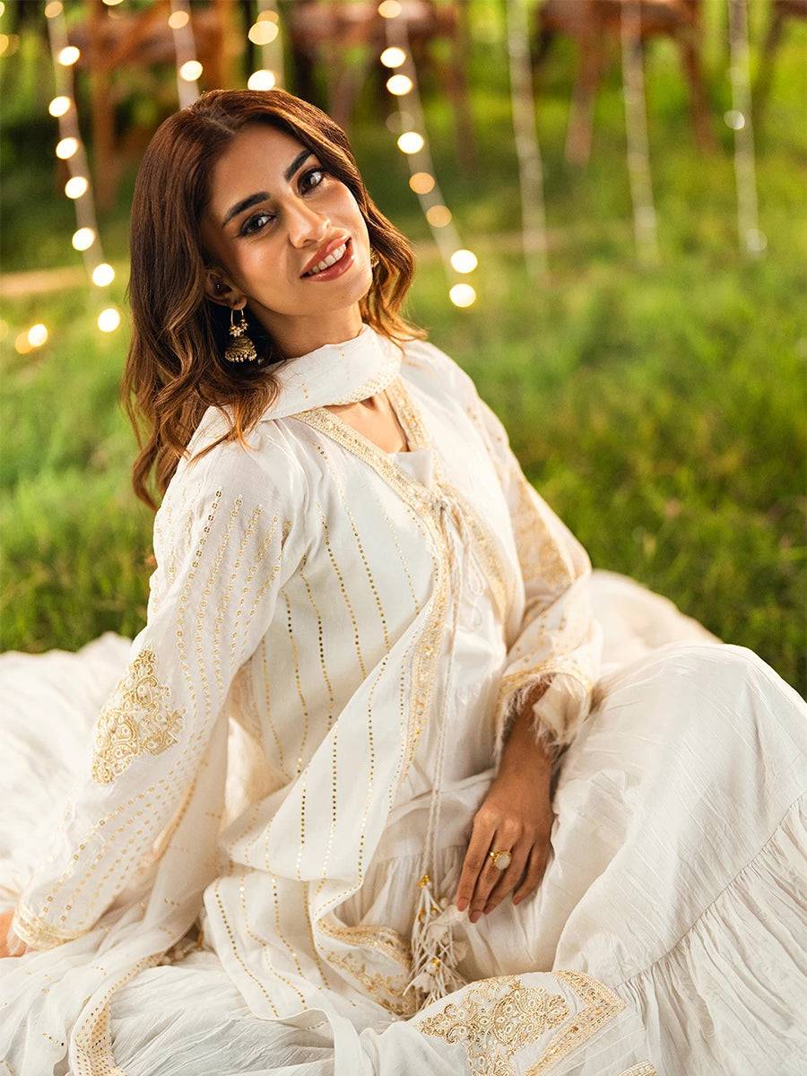 Salitex | Signature Festive Chiffon | WW003 by Maria Faisal - Registered Vendor of : Salitex - type : Ladies Clothes - 100% original wedding dresses