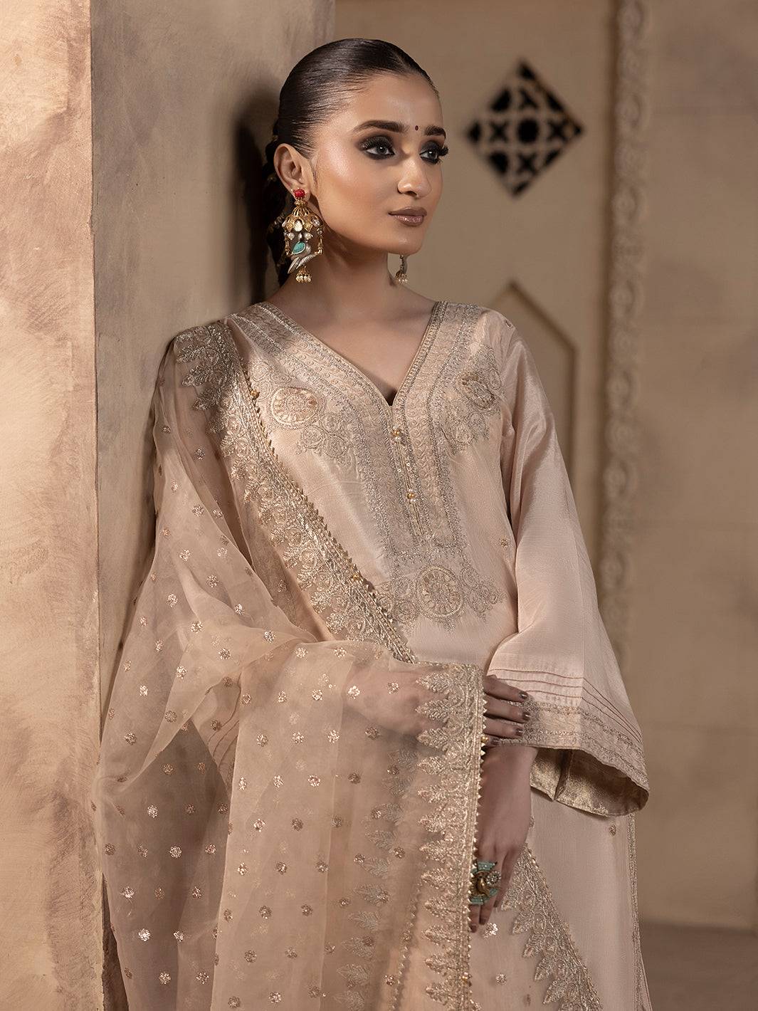 Hem Stitch | Raw Silk Edit 25 |Janan by Maria Faisal - Registered Vendor of : Hemstitch - type : Ladies Clothes - 100% original wedding dresses