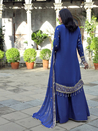 Salitex | Raaya Chiffon 24 | M04 - Wedding Dress - Maria Faisal