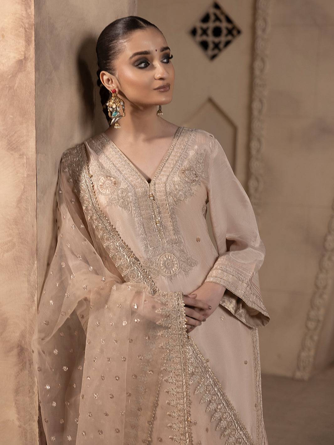 Hem Stitch | Raw Silk Edit 25 |Janan by Maria Faisal - Registered Vendor of : Hemstitch - type : Ladies Clothes - 100% original wedding dresses