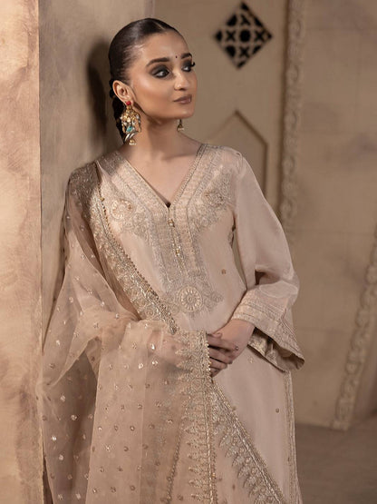 Hem Stitch | Raw Silk Edit 25 |Janan by Maria Faisal - Registered Vendor of : Hemstitch - type : Ladies Clothes - 100% original wedding dresses