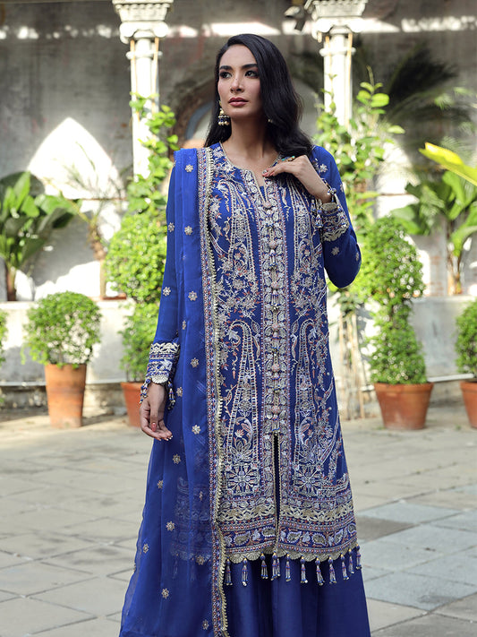 Salitex | Raaya Chiffon 24 | M04 - Wedding Dress - Maria Faisal