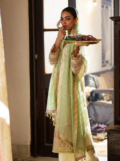 Salitex | Signature Festive Chiffon | JI045 by Maria Faisal - Registered Vendor of : Salitex - type : Ladies Clothes - 100% original wedding dresses