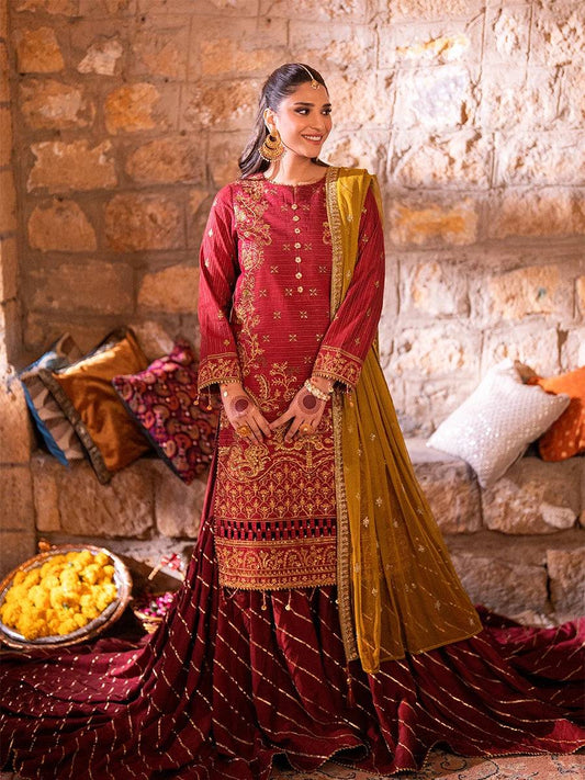 Salitex | Shehnai Festive | No024 by Maria Faisal - Registered Vendor of : Salitex - type : Ladies Clothes - 100% original wedding dresses