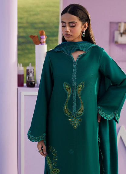 Farah Talib Aziz | Luna Eid 26 | Zayra Shirt And Dupatta - Luxury Dress - available at Maria Faisal in UK and USA.