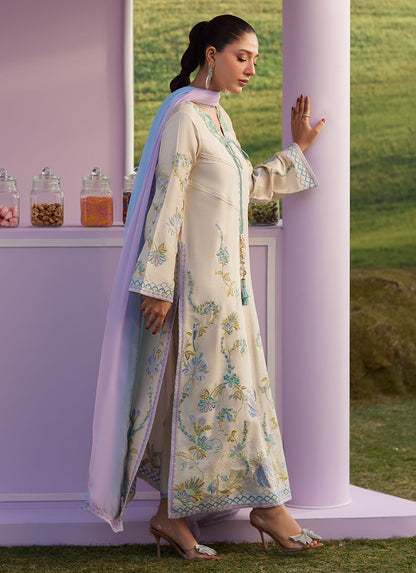 Farah Talib Aziz | Luna Eid 26 | Saira Shirt And Dupatta - Luxury Dress - available at Maria Faisal in UK and USA.