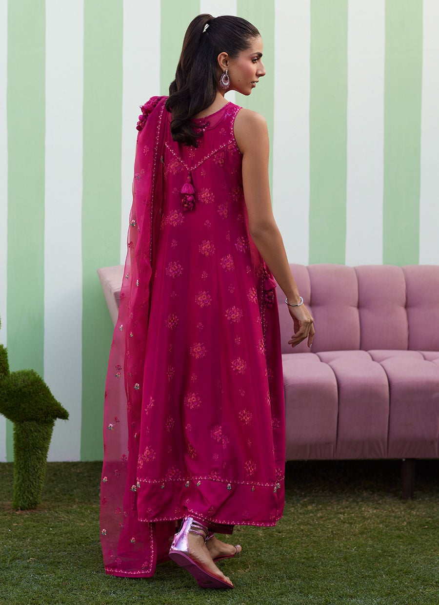 Farah Talib Aziz | Luna Eid 26 | Ayana Shirt And Dupatta - Luxury Dress - available at Maria Faisal in UK and USA.
