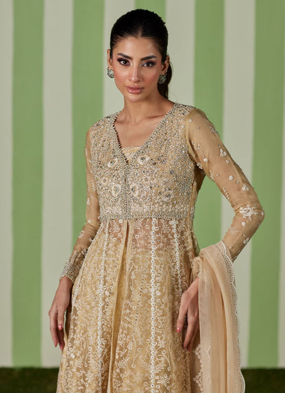 Farah Talib Aziz | Luna Eid 26 | Ayra Kalidaar With Dupatta - Luxury Dress - available at Maria Faisal in UK and USA.