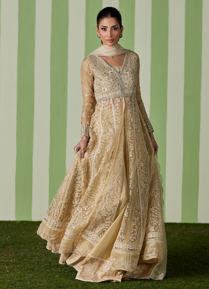 Farah Talib Aziz | Luna Eid 26 | Ayra Kalidaar With Dupatta - Luxury Dress - available at Maria Faisal in UK and USA.