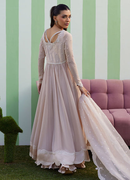 Farah Talib Aziz | Luna Eid 26 | Keshi Kalidaar With Dupatta - Luxury Dress - available at Maria Faisal in UK and USA.