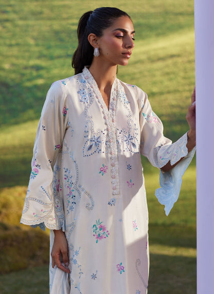 Farah Talib Aziz | Luna Eid 26 | Elya Shirt And Dupatta - Luxury Dress - available at Maria Faisal in UK and USA.