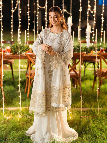 Salitex | Signature Festive Chiffon | WW005 by Maria Faisal - Registered Vendor of : Salitex - type : Ladies Clothes - 100% original wedding dresses